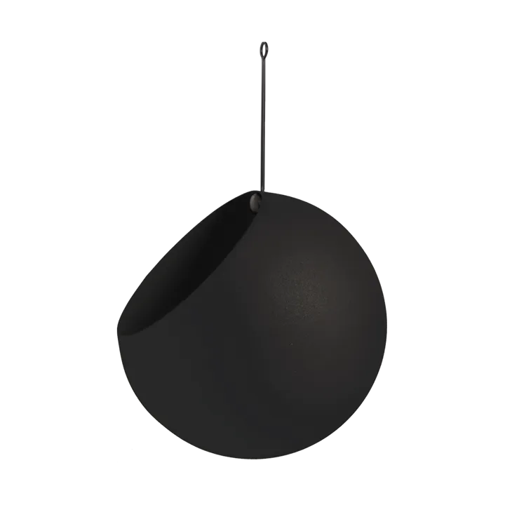 GLOBE hängender Blumentopf Ø21 cm h32 cm - Black - AYTM