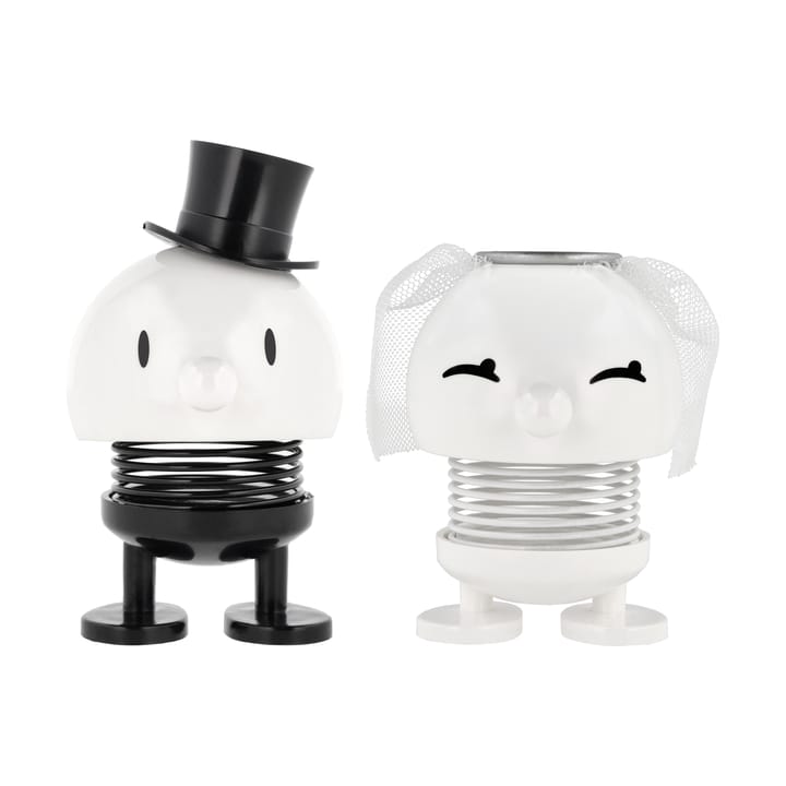Hoptimist Bride & Groom Figur 2 Teile - White - Hoptimist