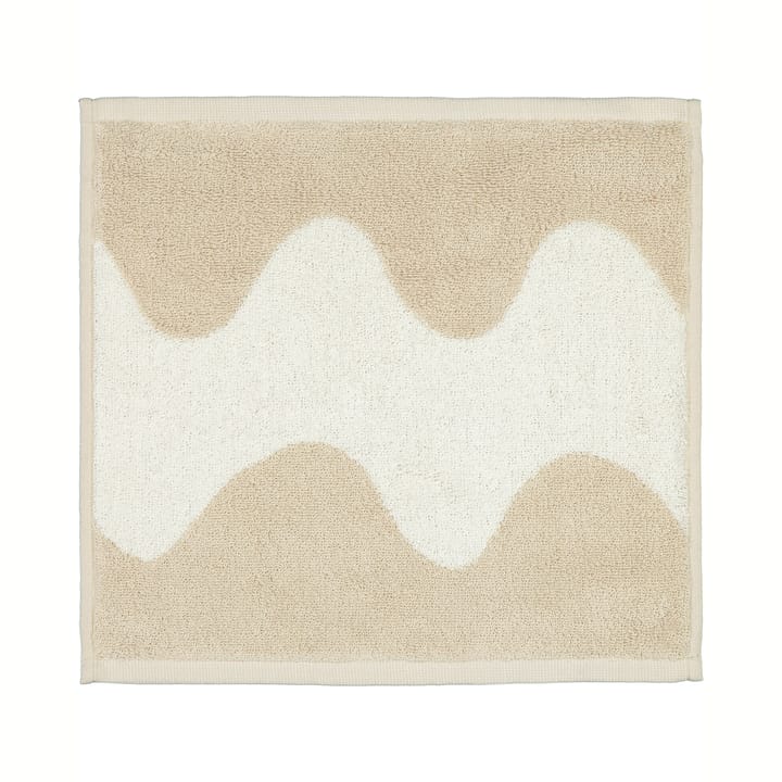 Lokki Handtuch beige-wei�ß - 30 x 30cm - Marimekko