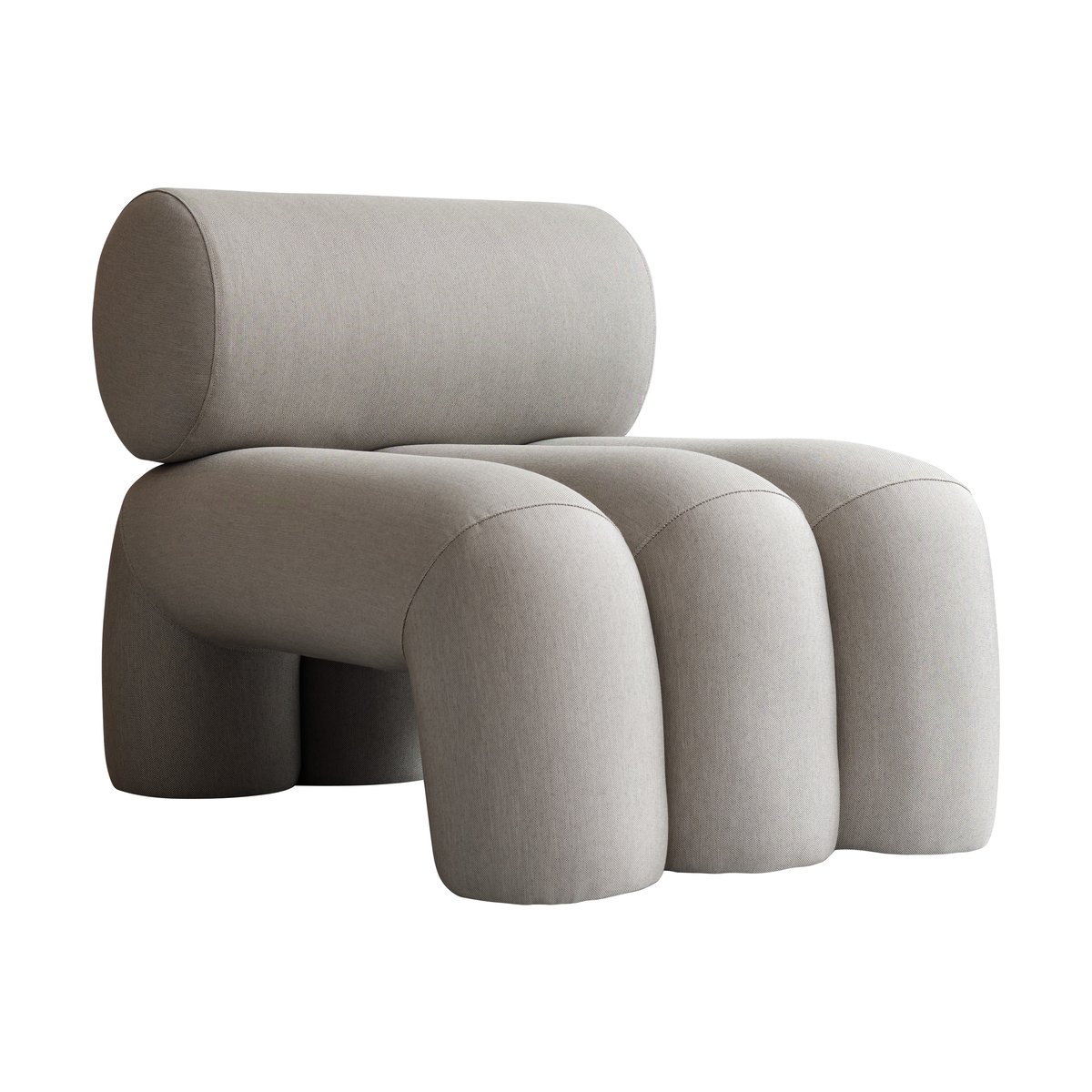 101 Copenhagen Foku Chair Loungesessel Taupe