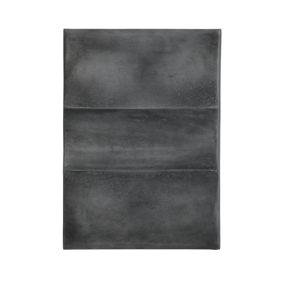 101 Copenhagen Sculpt Wandkunst Wave mini Dark grey