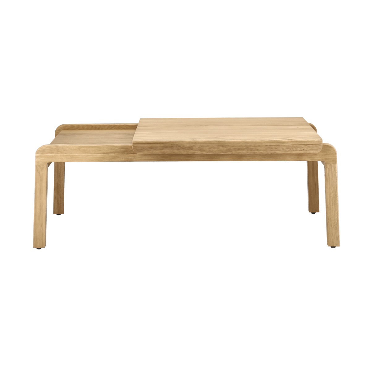 1898 Knutskog Couchtisch 115x52x41 cm Natur lackierte Eiche