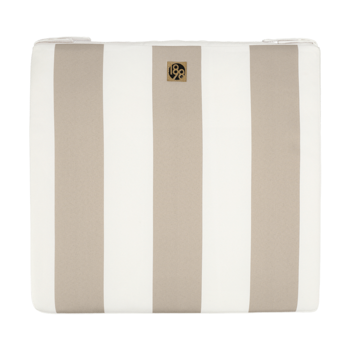 Lunda Kissen 42x45 cm - Taupe striped - 1898