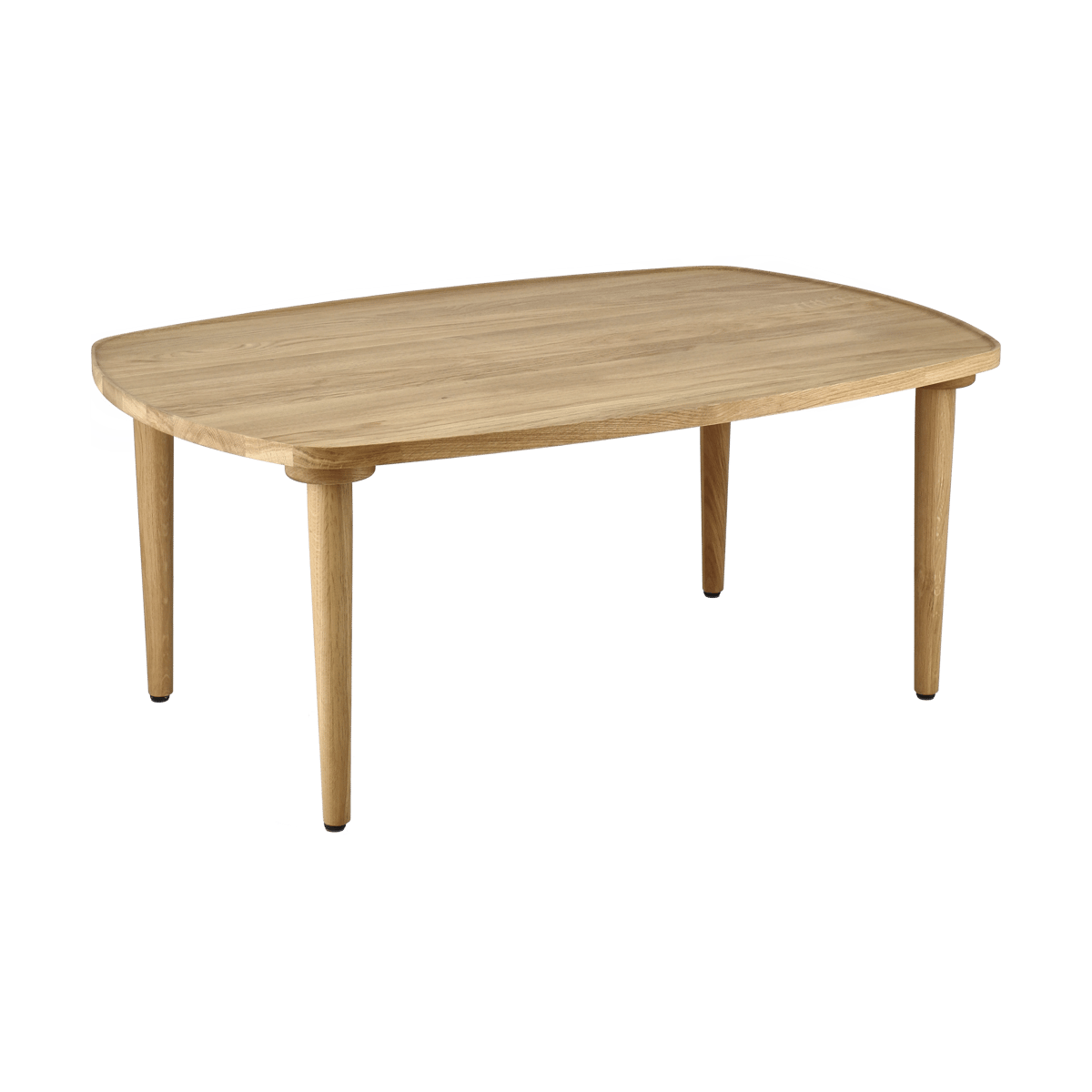 1898 Nyhem Couchtisch 89x59x37 cm Natur lackierte Eiche