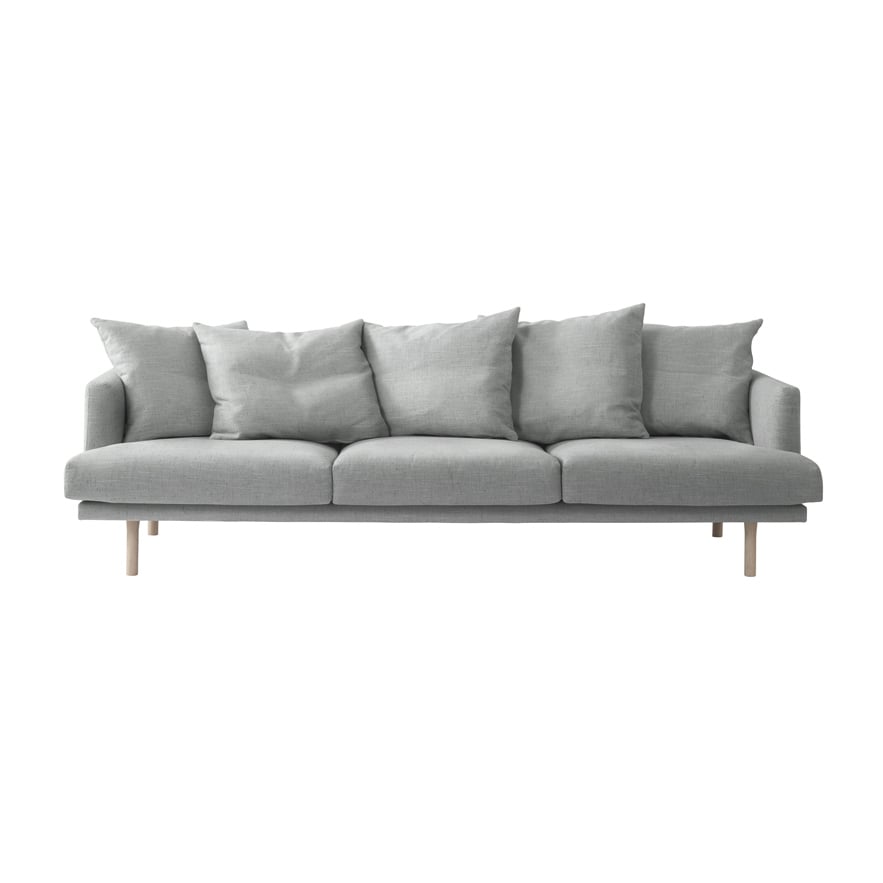 1898 Sjövik 3,5-Sitzer Sofa XL Bern 0348 Grey-verglaste Eiche