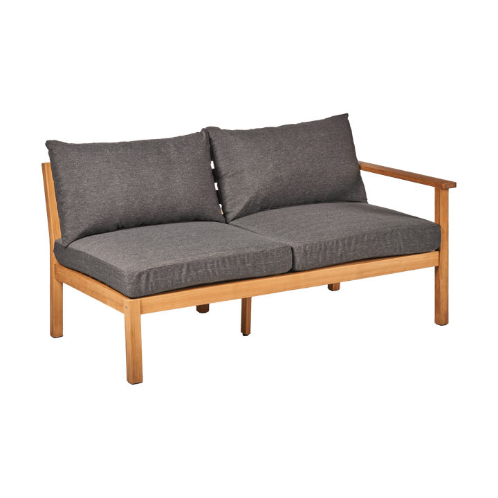 Stockaryd Sofa-Modul 2-Sitzer links teak/dark grey - undefined - 1898