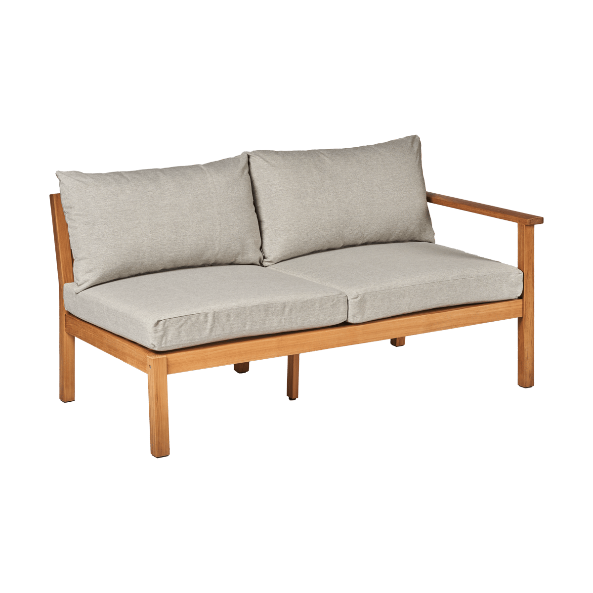 1898 Stockaryd Sofa-Modul 2-Sitzer links teak/light grey