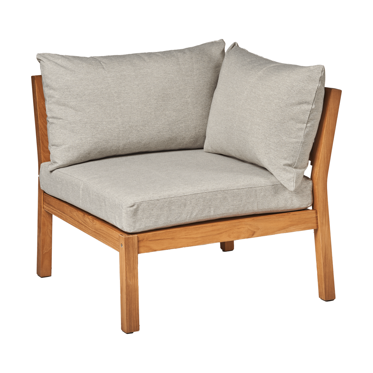 1898 Stockaryd Sofa-Modul Eckteil teak/light grey