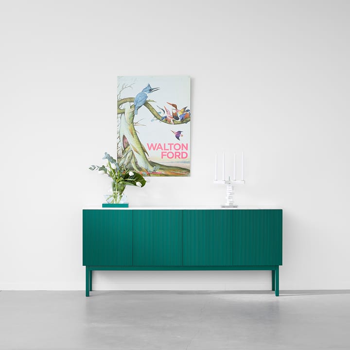 Beam Sideboard, Hellgrau, Eichengestell geölt A2