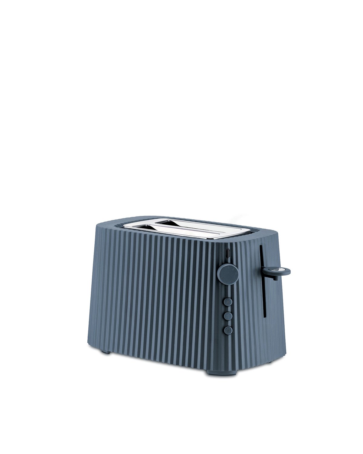 Alessi Plissé  Toaster Grau