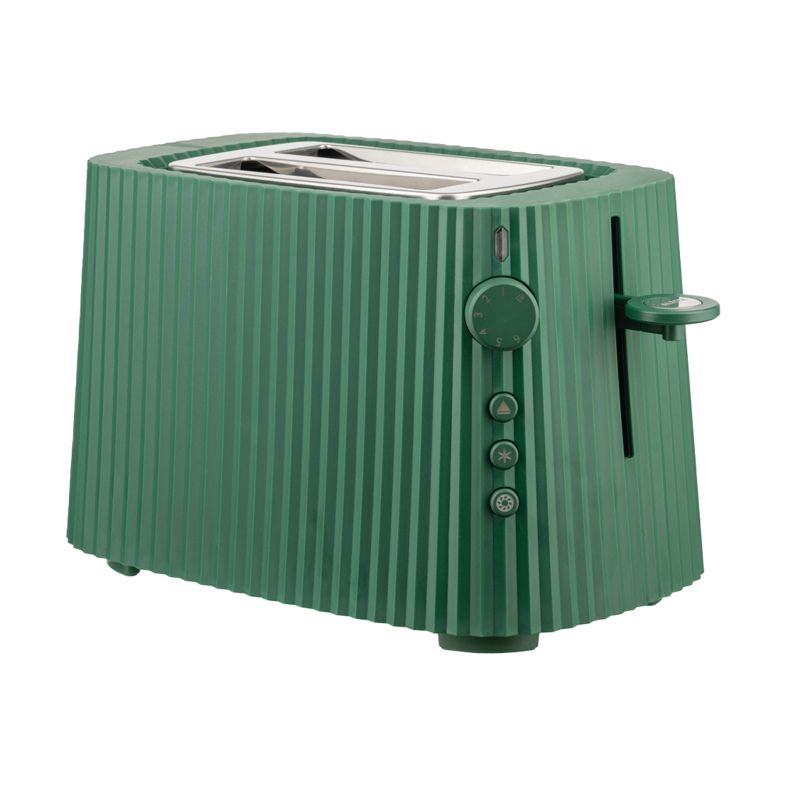 Alessi Plissé  Toaster Grün