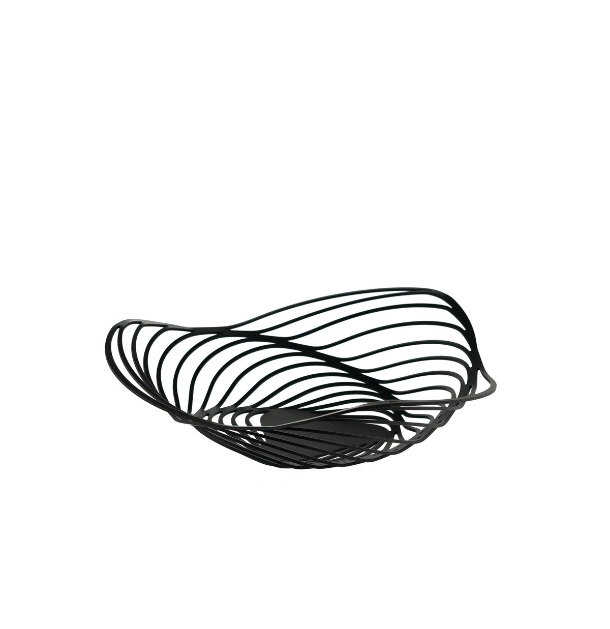 Alessi Trinity Obstschale 33 cm Schwarz