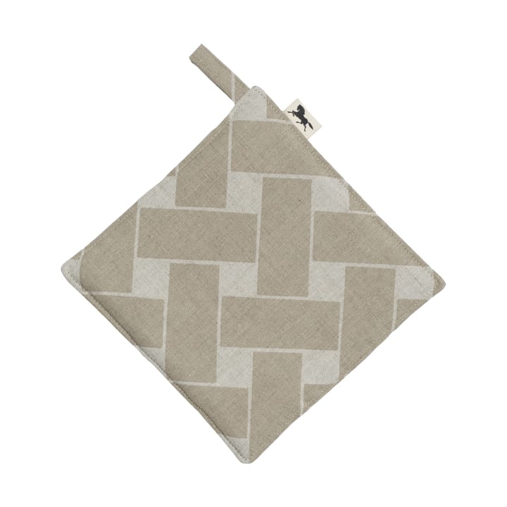 Korg XL Topflappen 23x23 cm - Natur-Taupe - Almedahls