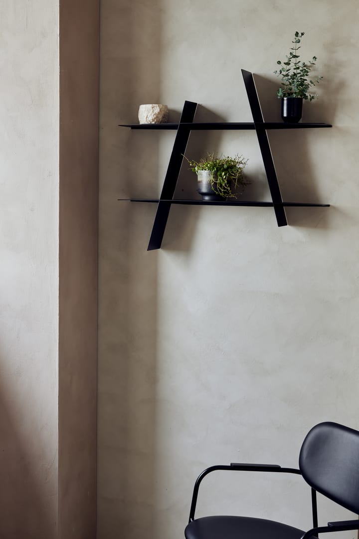 A-Shelf Wandregal Large 78x12x67 cm, Black Andersen Furniture