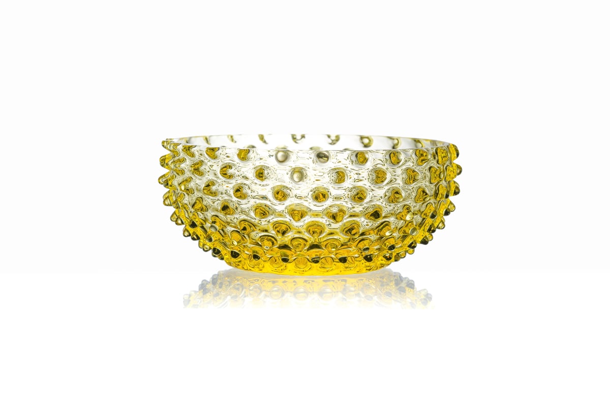 Anna Von Lipa Hobnail Tapas 17 cm Zitrone