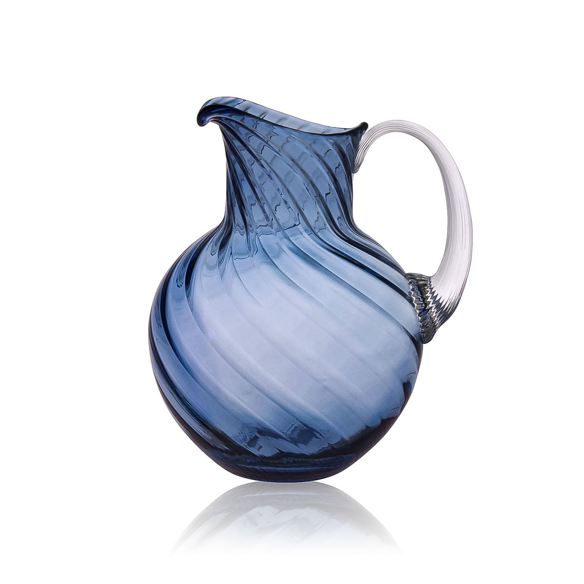 Anna Von Lipa Swirl Kanne 2 l Blue smoke