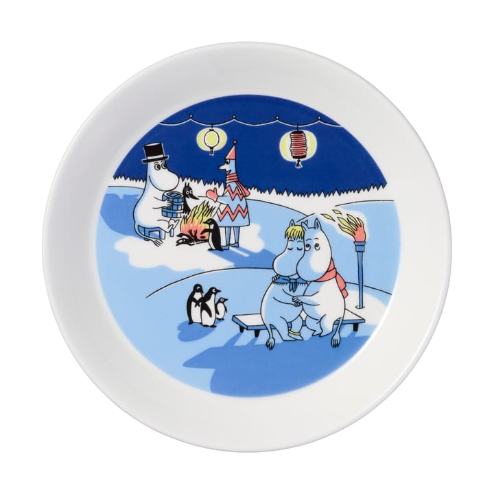 Moomin plate Bonfire & Sailing 2 parts - 19cm - Arabia