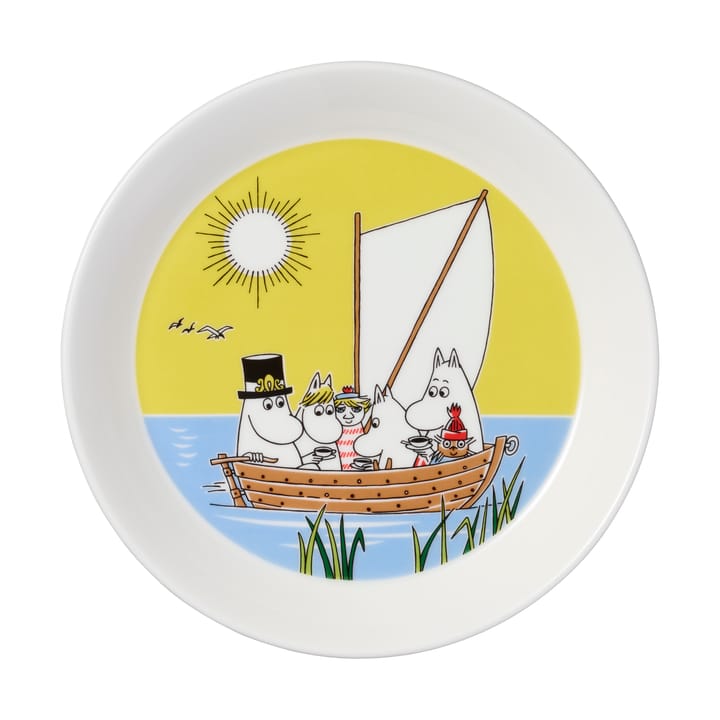 Moomin plate Bonfire & Sailing 2 parts - 19cm - Arabia