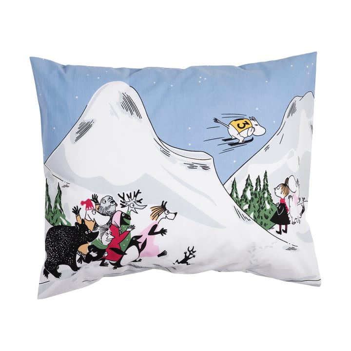 Mumin Kissenbezug Skispringen  - 50x60 cm - Arabia