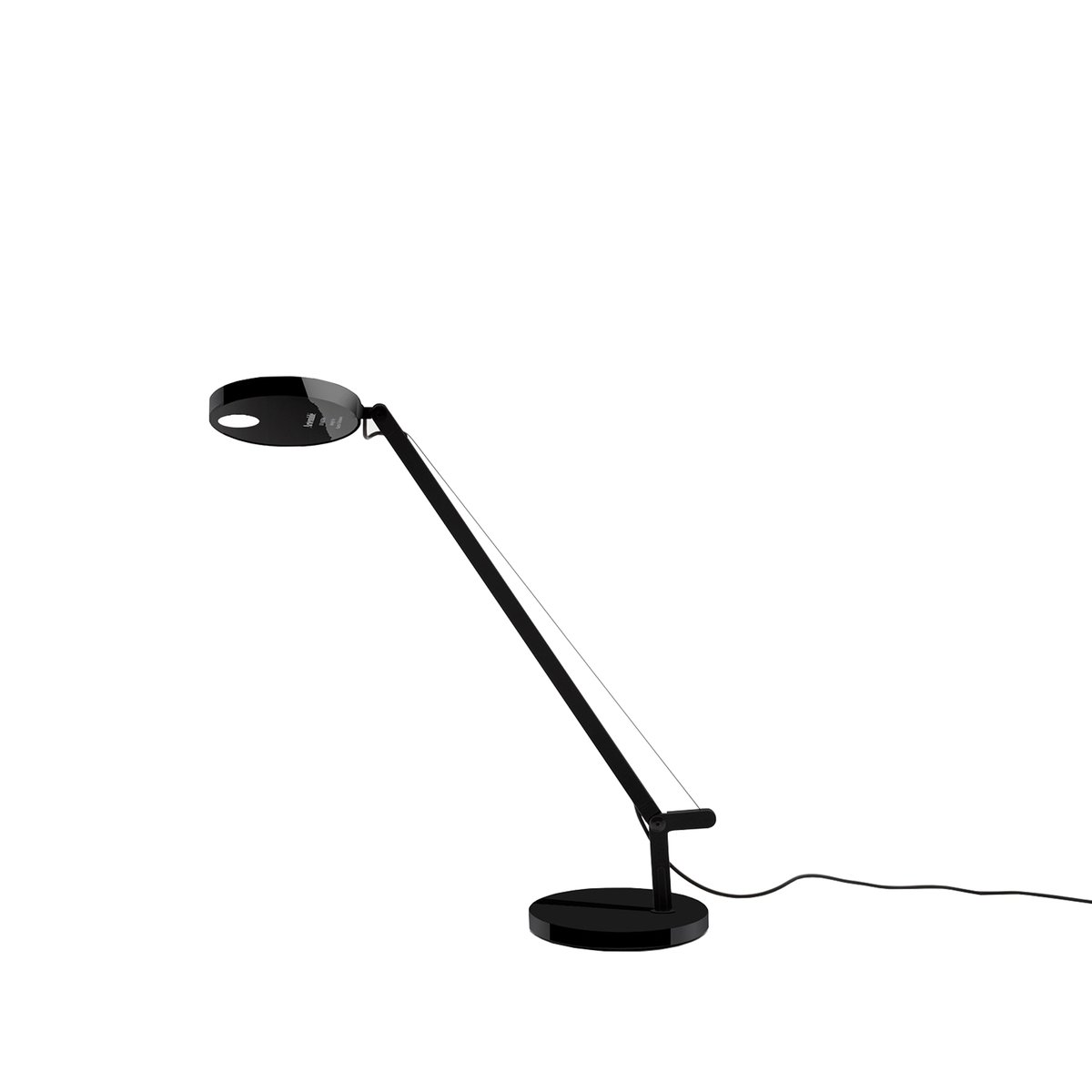 Artemide Demetra Micro Tischleuchte Glossy black