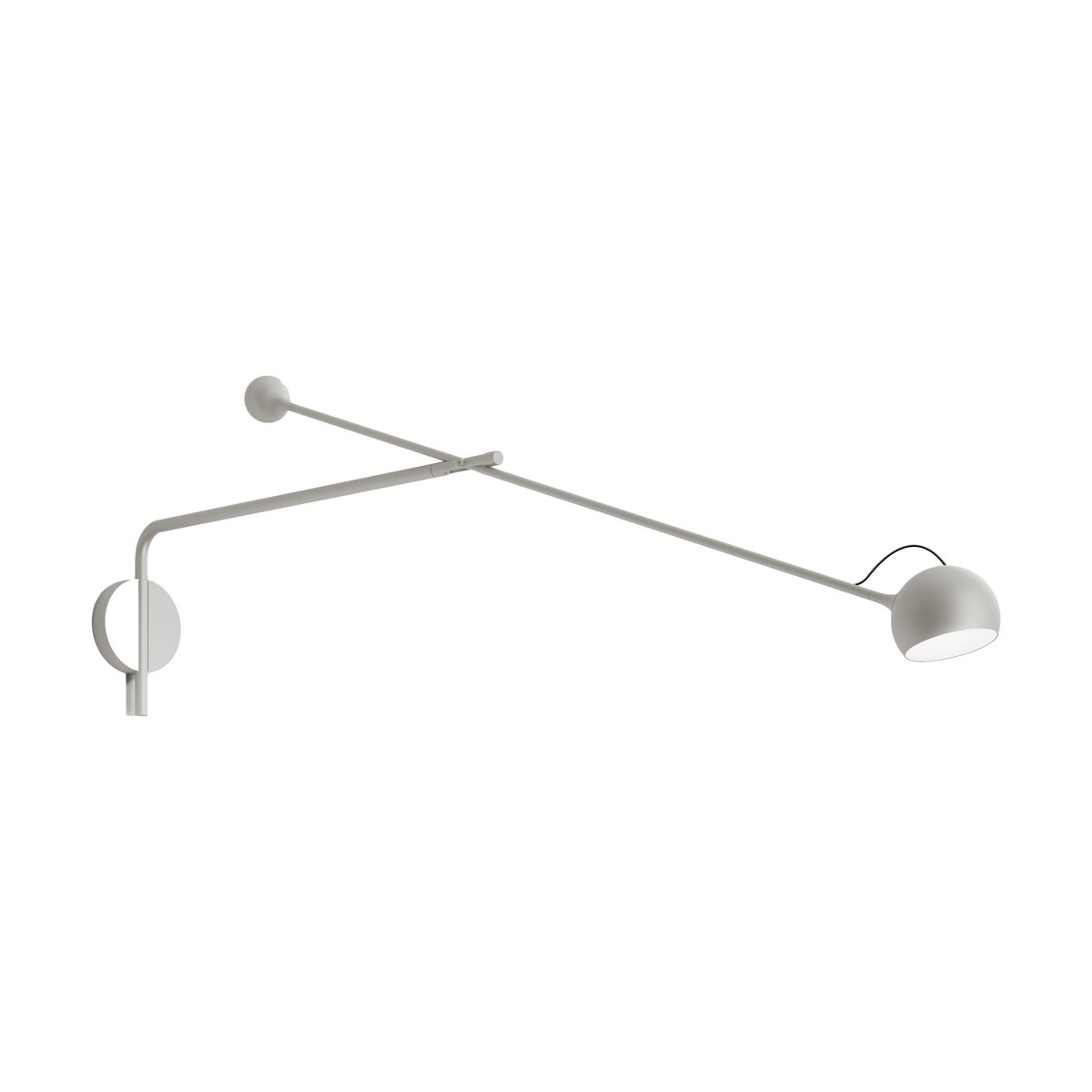 Artemide Ixa Wandleuchte L White-grey