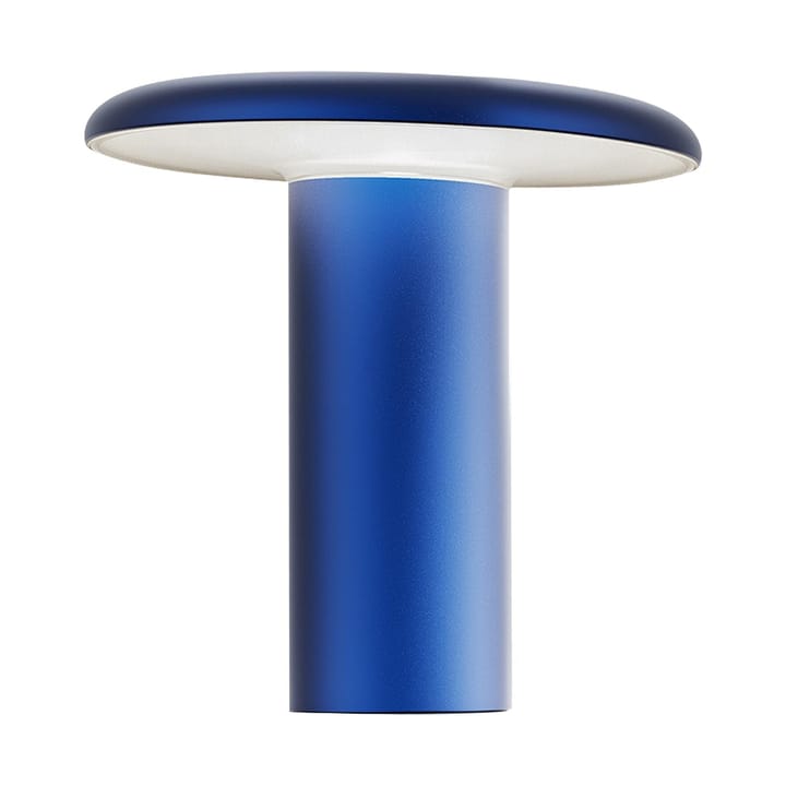 Takku tragbare Tischleuchte 19cm, Anodized blue Artemide