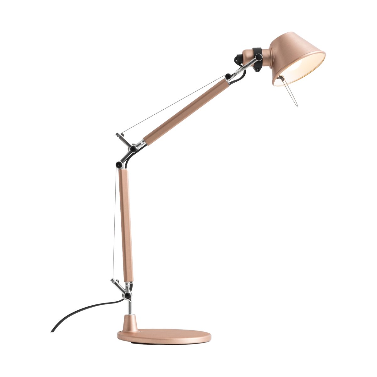 Artemide Tolomeo Micro Special Edition Tischleuchte Copper