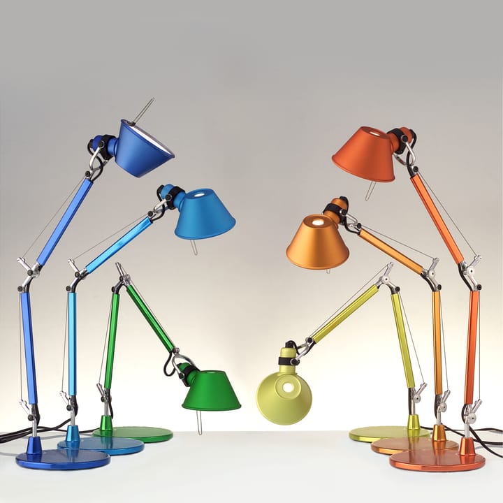 Tolomeo micro Tischleuchte, Aluminium glänzend Artemide