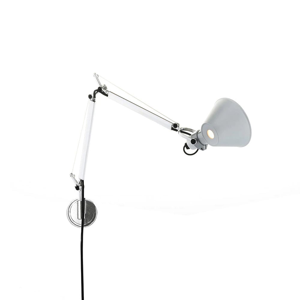 Artemide Tolomeo Micro Wandleuchte Aluminium