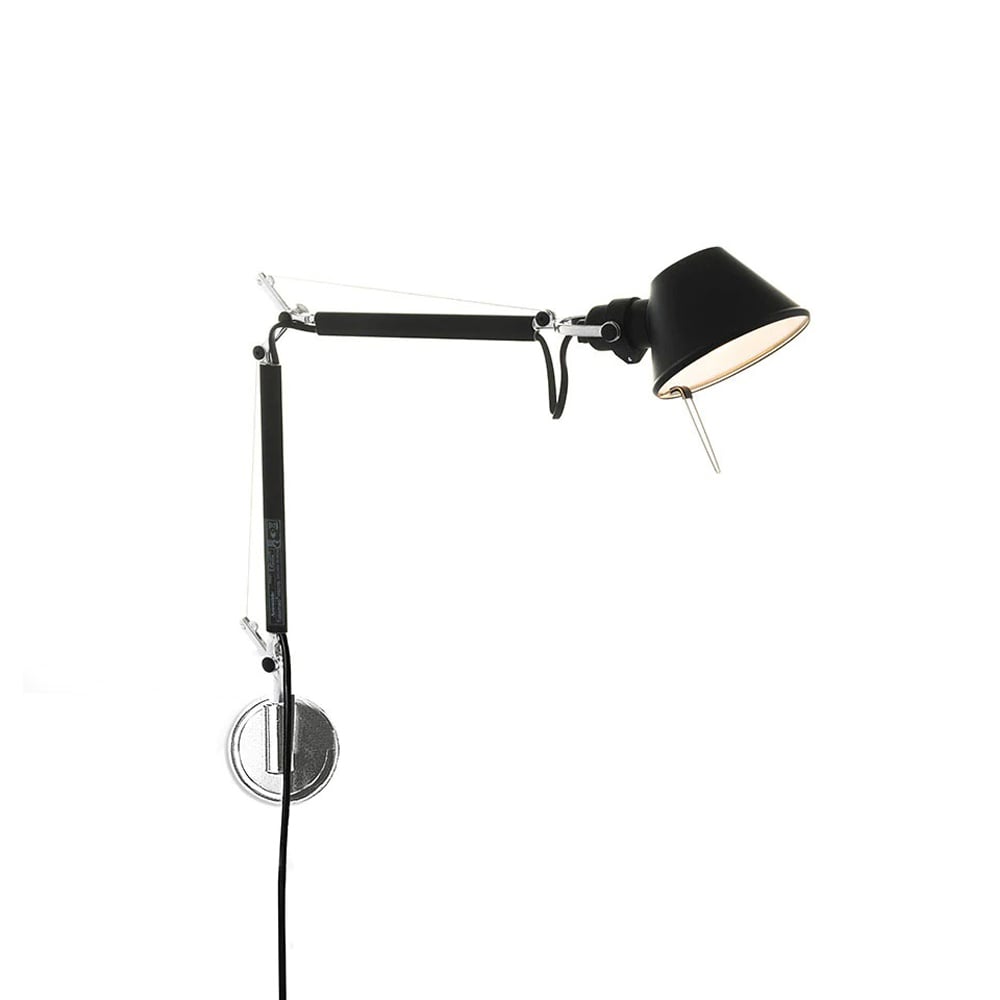 Artemide Tolomeo Micro Wandleuchte Black