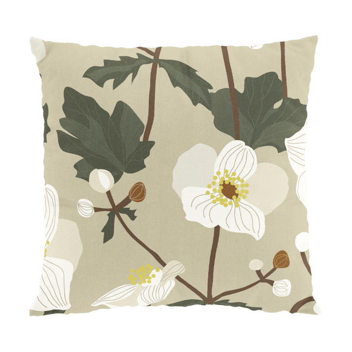 Anemon Kissenbezug 47x47 cm - Beige - Arvidssons Textil