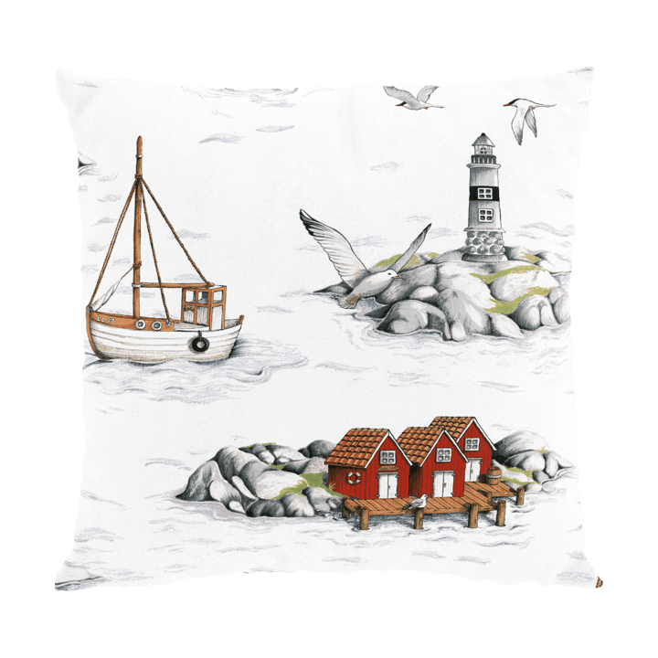 Fiskeskär Kissenbezug 47 x 47cm - Weiß - Arvidssons Textil