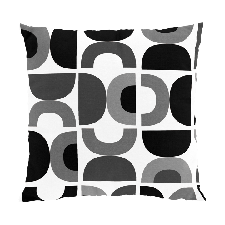 Spiraldans Kissenbezug 47x47 cm - Grau - Arvidssons Textil