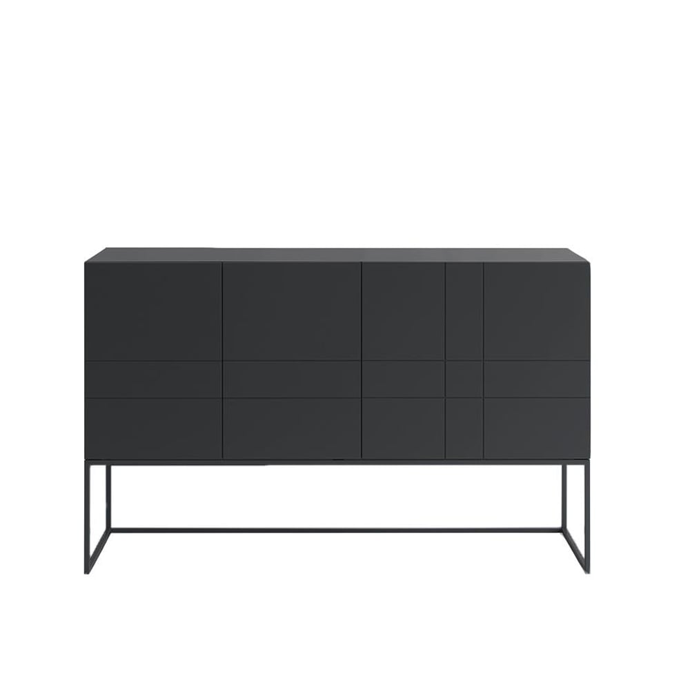 Asplund Kilt Light 137 Sideboard Char grey, 3 Türen