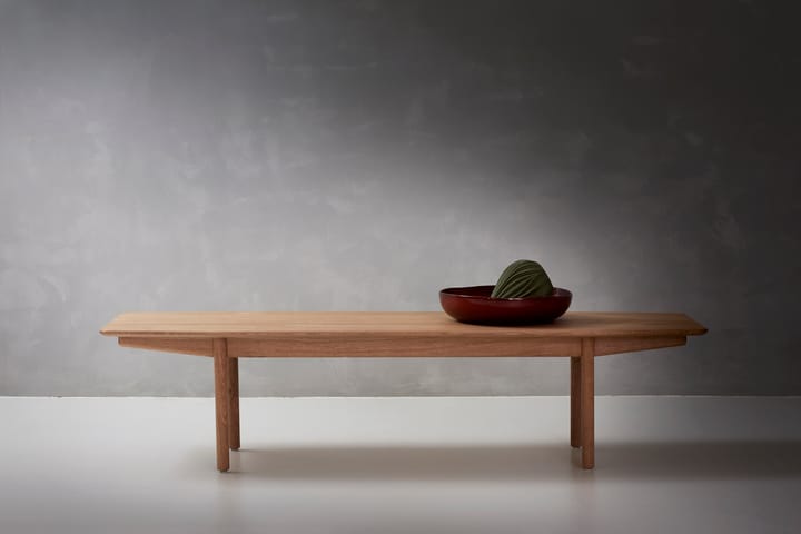 Lucca Lounge-Tisch 50x160 cm, Natural oak Asplund