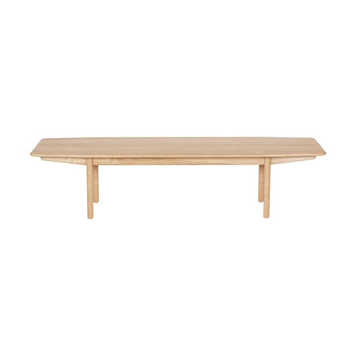 Lucca Lounge-Tisch 50x160 cm - White stained oak - Asplund