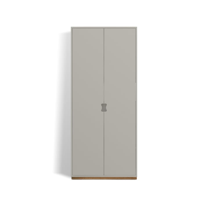 Snö F Hochschrank, Light grey, Eichensockel,  30 cm Asplund