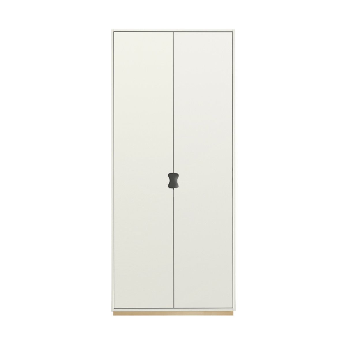 Asplund Snö F Hochschrank White, birkensockel, 30 cm