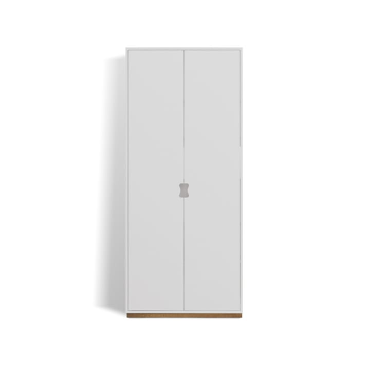 Snö F Hochschrank - White, Eichensockel,  30 cm - Asplund