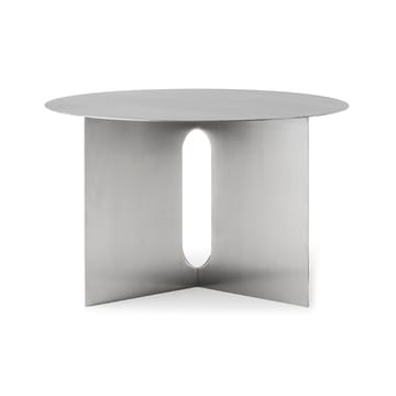 Androgyne Beistelltisch Ø63 cm - Brushed steel - Audo Copenhagen