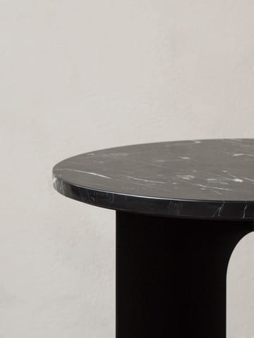 Androgyne Tischplatte für Beistelltisch Ø65 cm - Nero Marquina - Audo Copenhagen