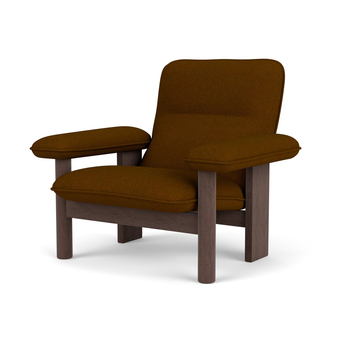 Audo Copenhagen Brasilia Sessel Dark oak-Baru 0450