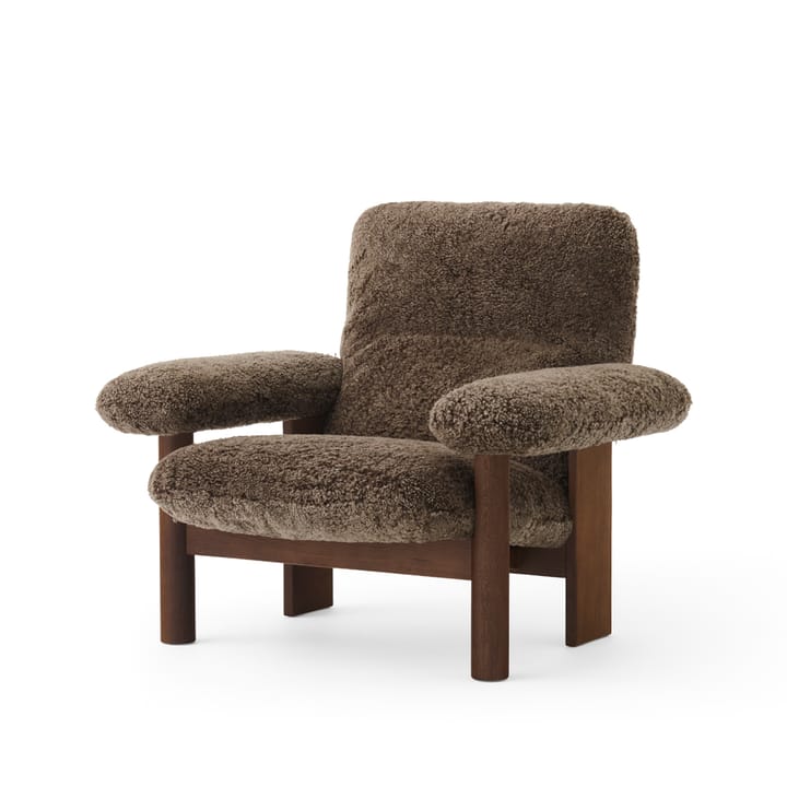 Brasilia Sessel - Dark oak-Root sheepskin - Audo Copenhagen