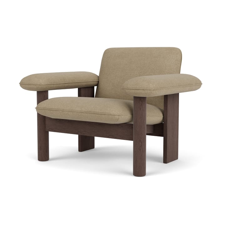 Brasilia Sessel low back - Dark oak-Audo Bouclé 02 - Audo Copenhagen