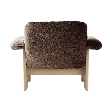 Brasilia Sessel low back - Natural oak-Sahara sheepskin curly - Audo Copenhagen