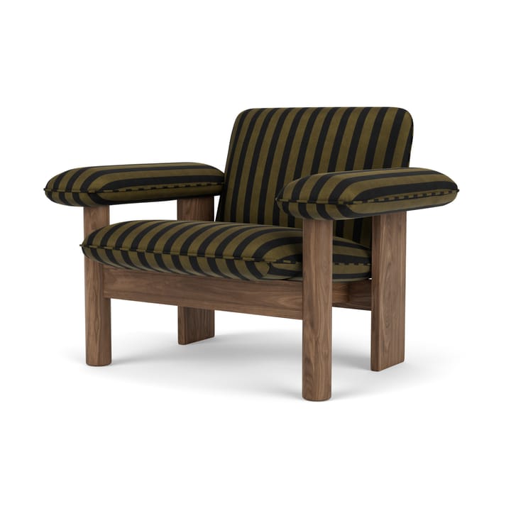 Brasilia Sessel low back - Walnut-Cabanon Soft FCL7029-04 - Audo Copenhagen