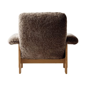 Brasilia Sessel - Natural oak-Sahara sheepskin curly - Audo Copenhagen