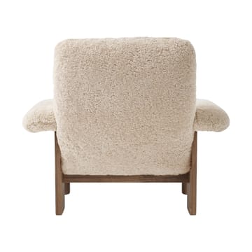 Brasilia Sessel - Walnut-Nature sheepskin curly - Audo Copenhagen