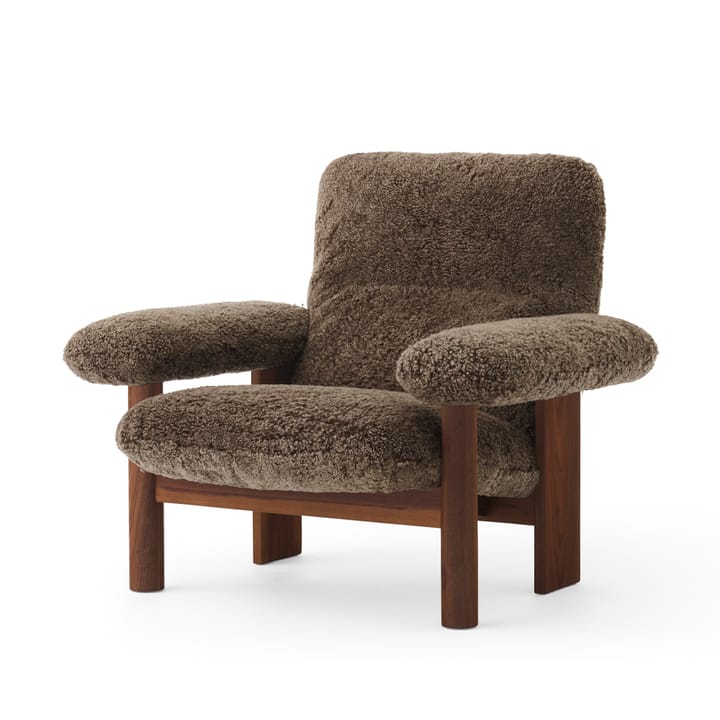 Brasilia Sessel - Walnut-Root sheepskin - Audo Copenhagen