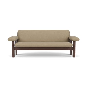 Brasilia Sofa 2-Sitzer - Dark oak-Audo Bouclé 02 - Audo Copenhagen